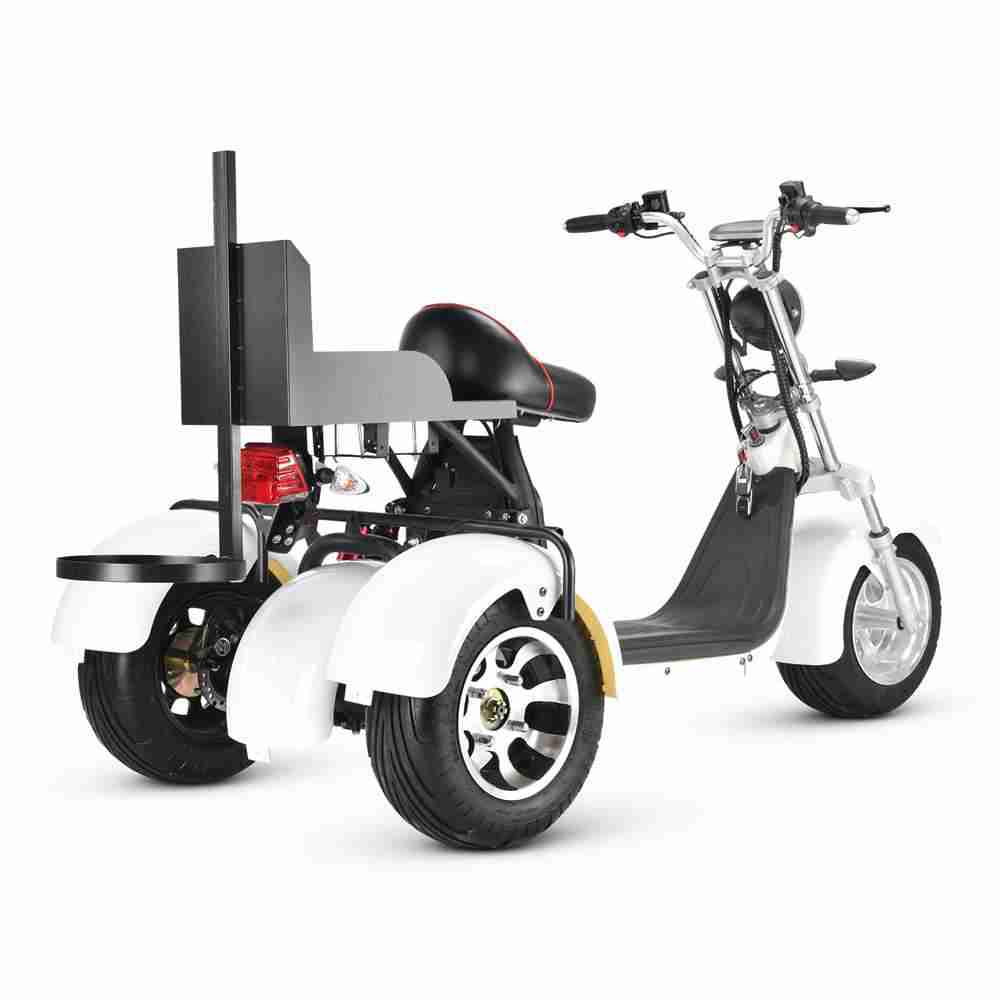 three wheel electric scooter Rooder r804t8 golf 2000w 40ah US EU