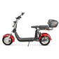 Rooder citycoco chopper electric scooter EEC COC with rear box
