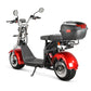 Rooder citycoco chopper electric scooter EEC COC with rear box