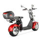 Rooder citycoco chopper electric scooter EEC COC with rear box