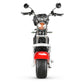 Rooder citycoco chopper electric scooter EEC COC with rear box