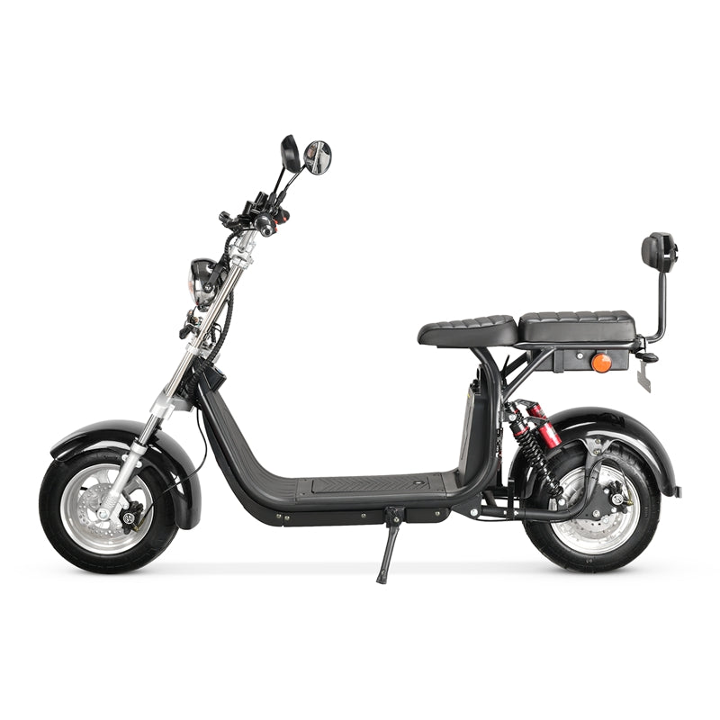 Rooder citycoco chopper electric scooter EEC COC with rear box