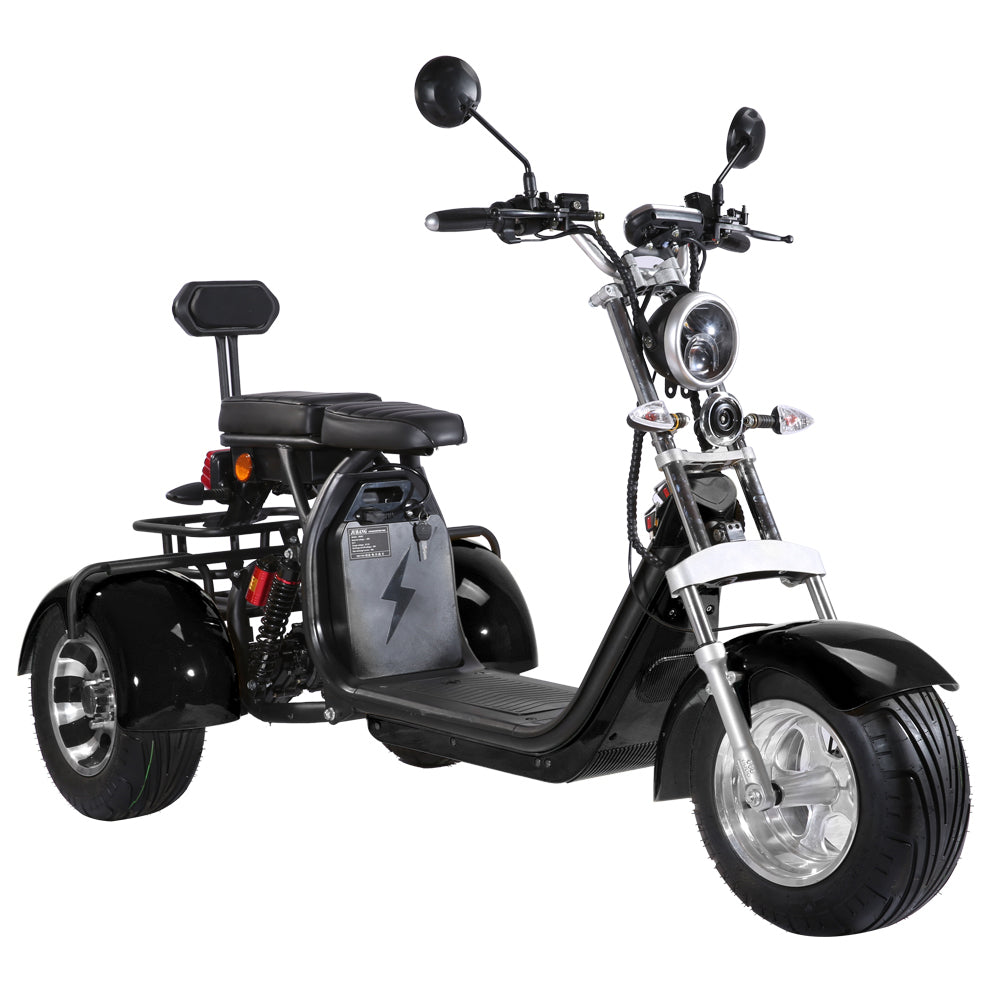 Rooder citycoco tricycle scooter ebike 2000w 40ah US stock